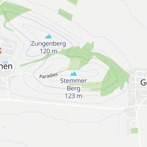 Map of Stemmer Berg