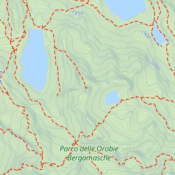 Map of Pizzo di Trona