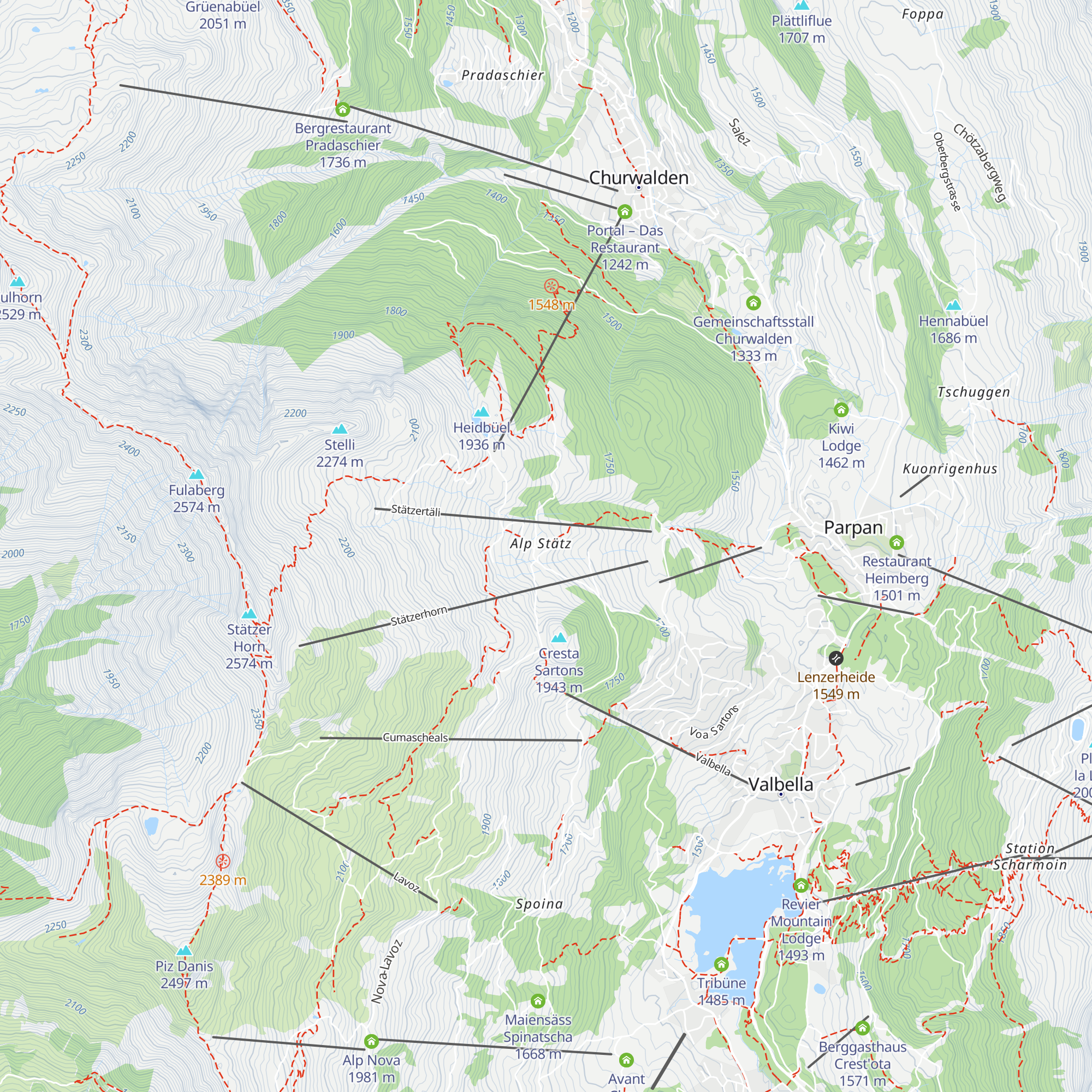 Bergrestaurant Alp Stätz map
