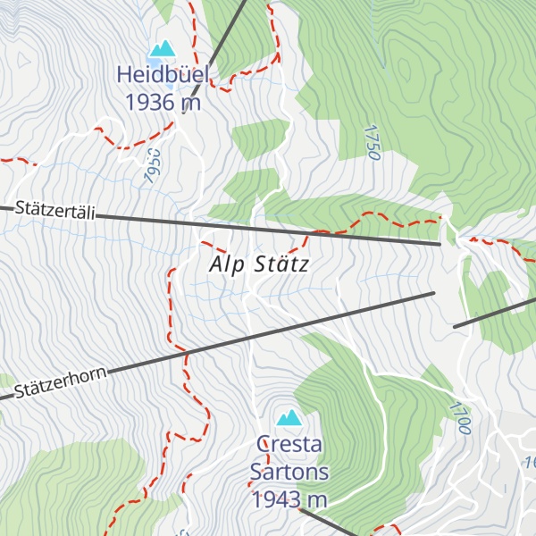 Map of Bergrestaurant Alp Stätz