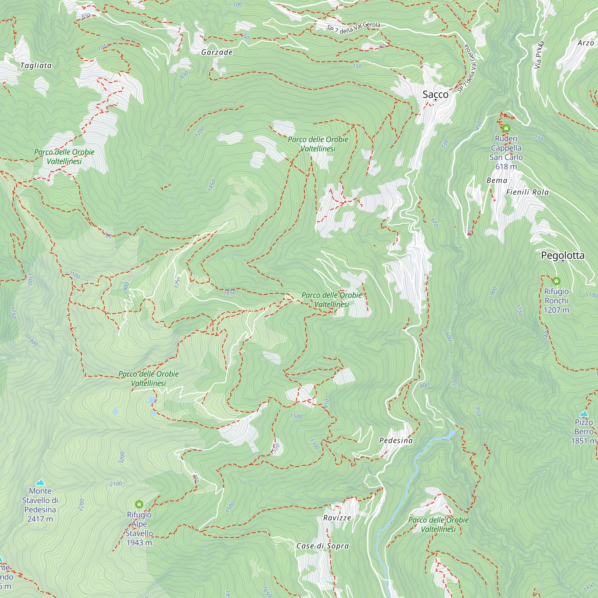 Rifugio Bar Bianco map