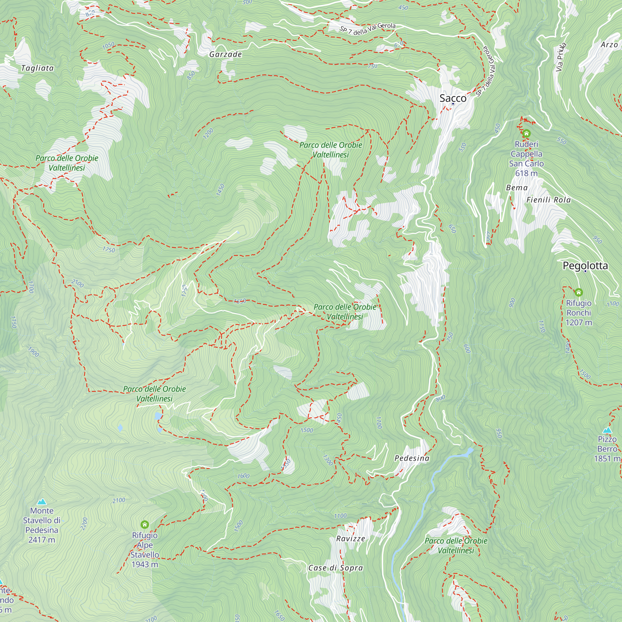 Rifugio Bar Bianco map