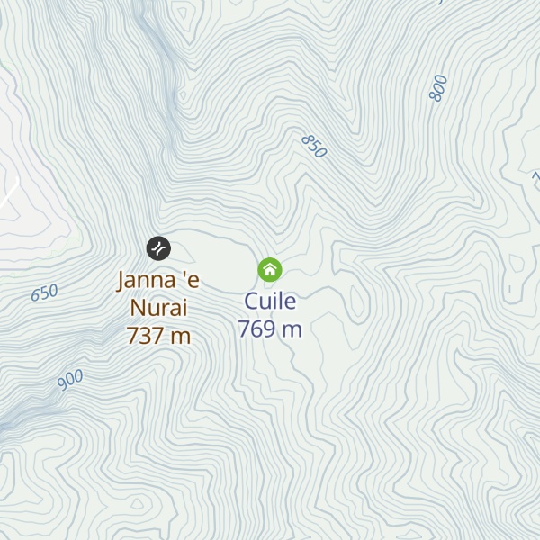 Map of Cuile