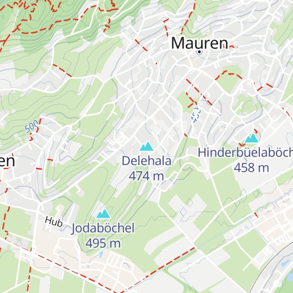 Map of Delehala