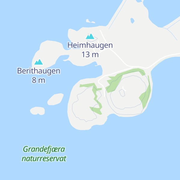 Map of Sørhaugen