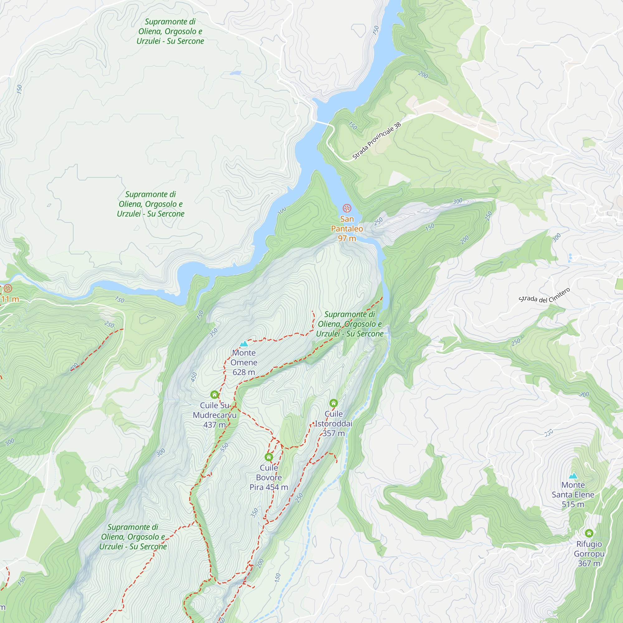 Cuile di Monte Omene map