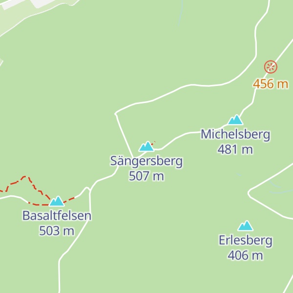 Map of Sängersberg