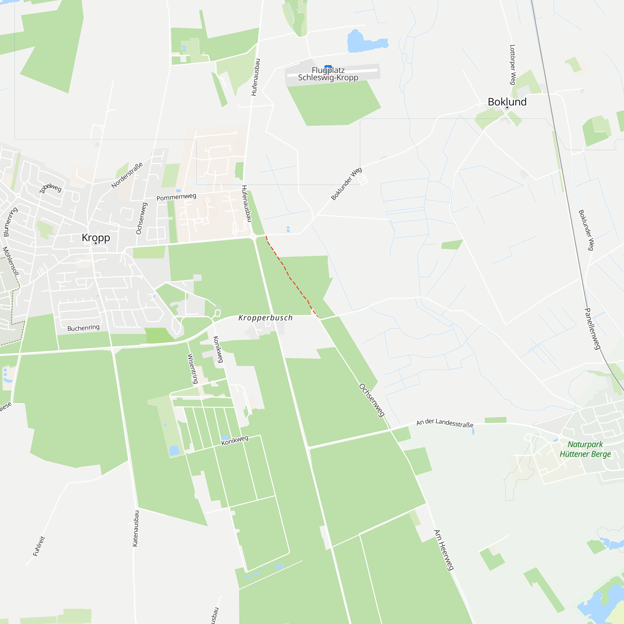 Schutzhütte Jakobsweg map