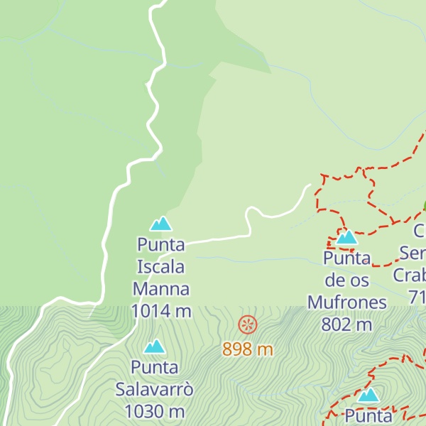 Map of Cuile Iscala Manna