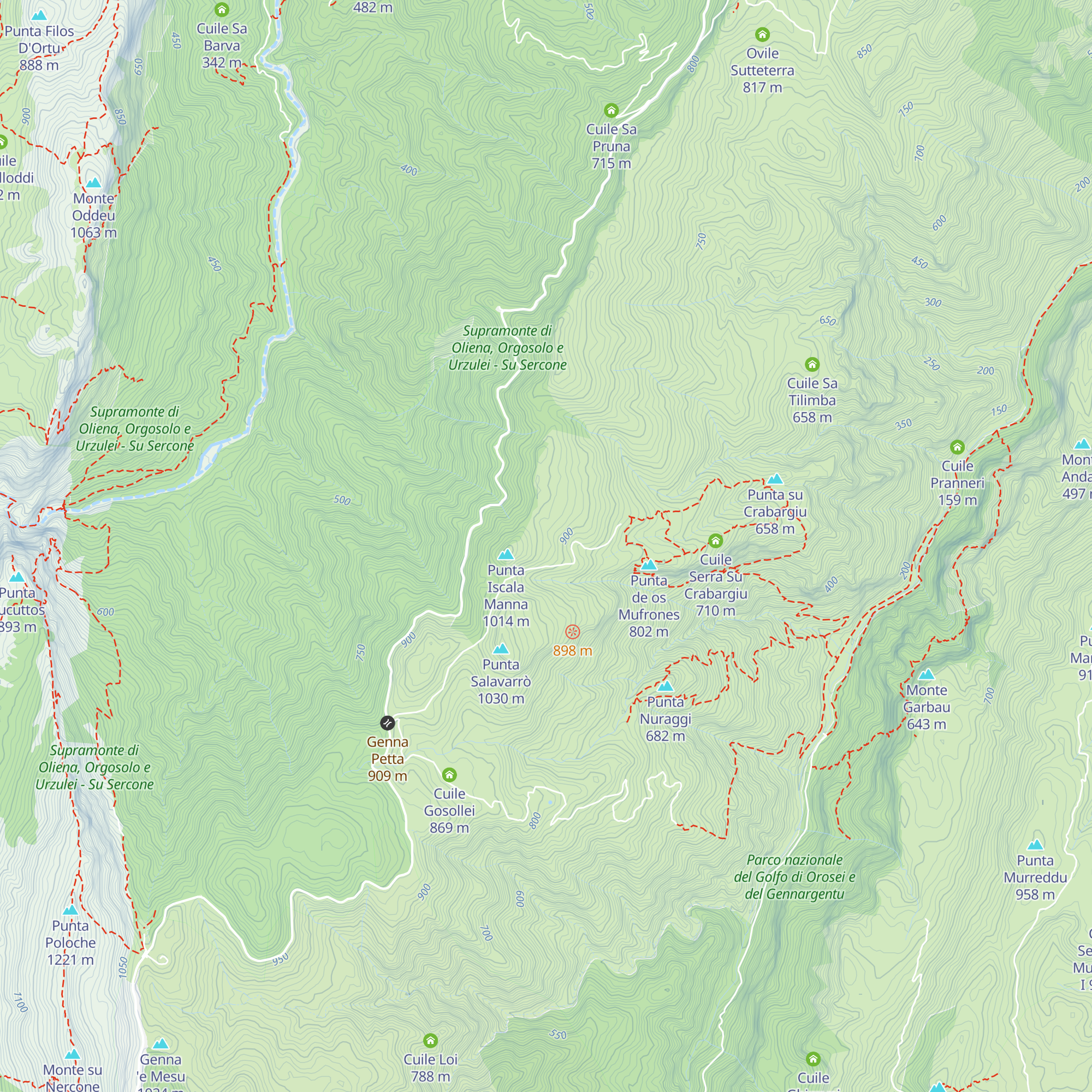 Cuile Iscala Manna map