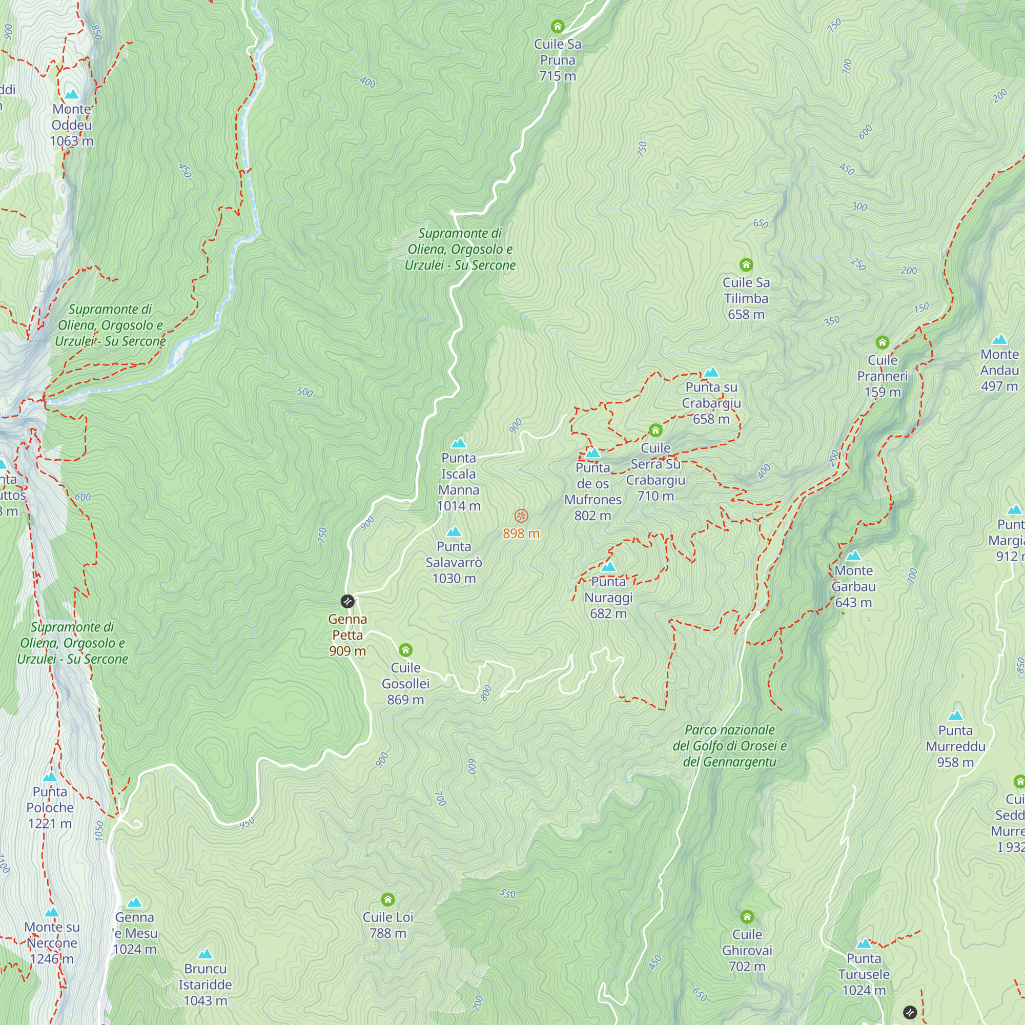Cuile Ecciu map