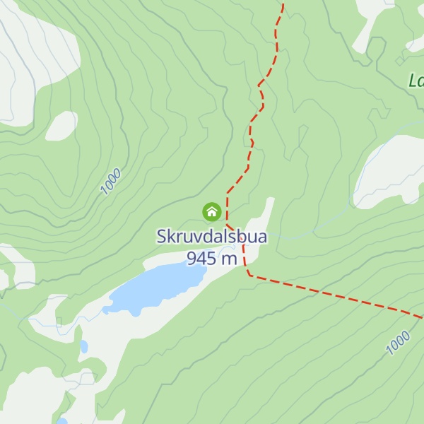 Map of Skruvdalsbua