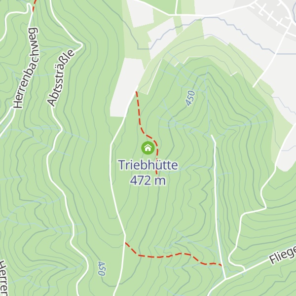 Map of Triebhütte