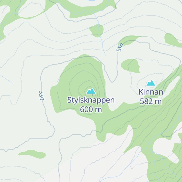 Map of Stylsknappen