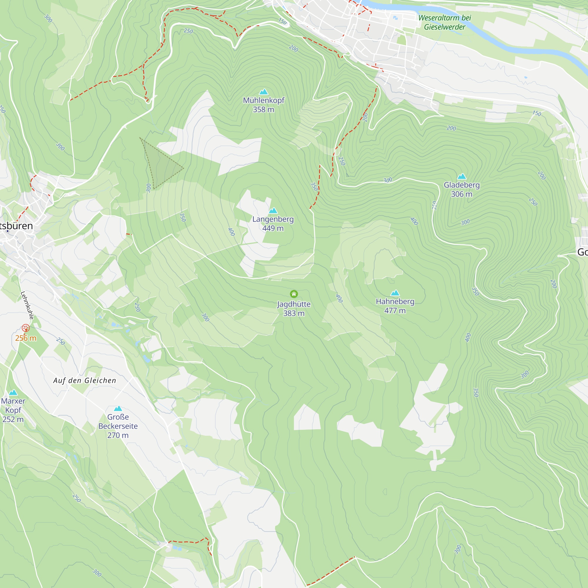 Jagdhütte map