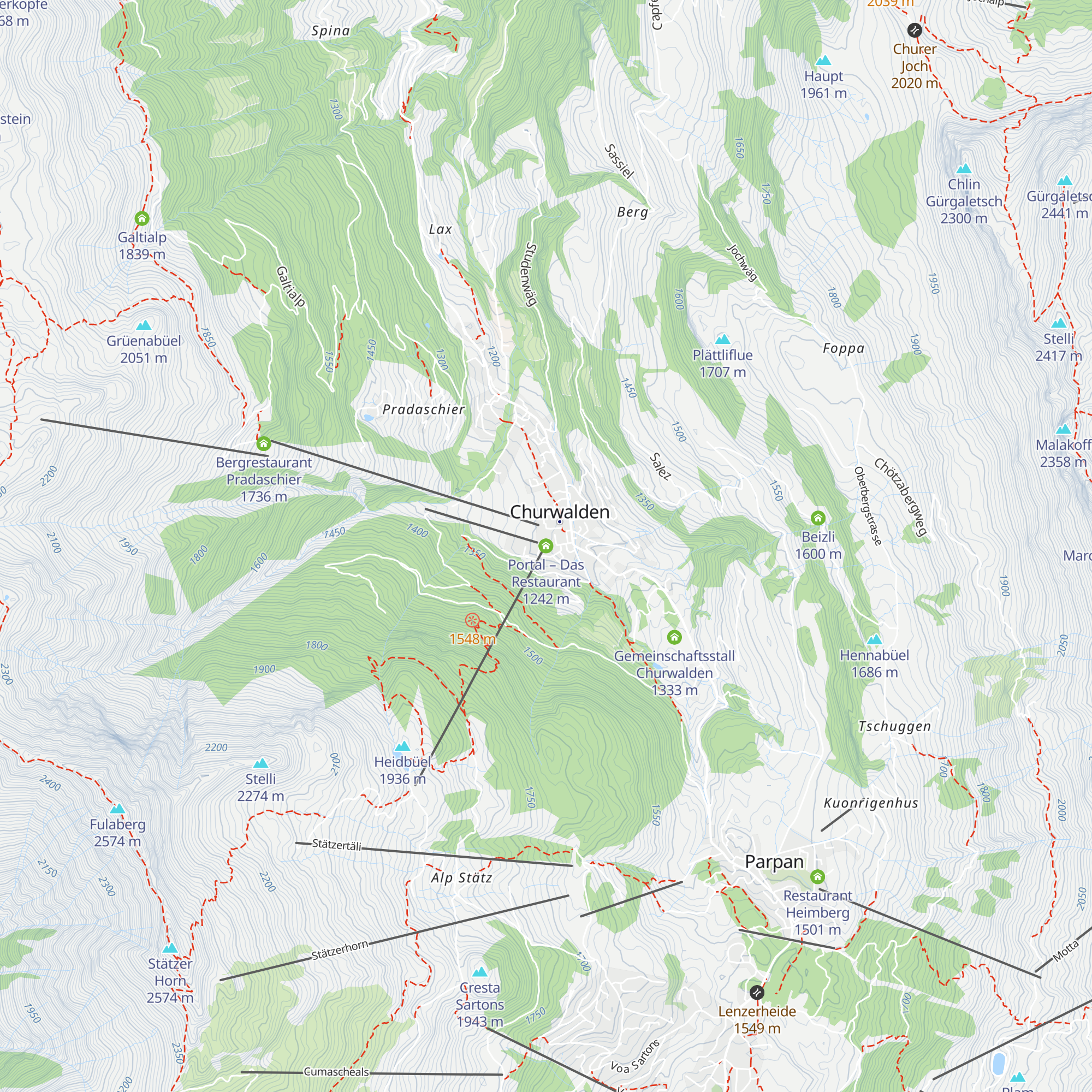 Portal – Das Restaurant map