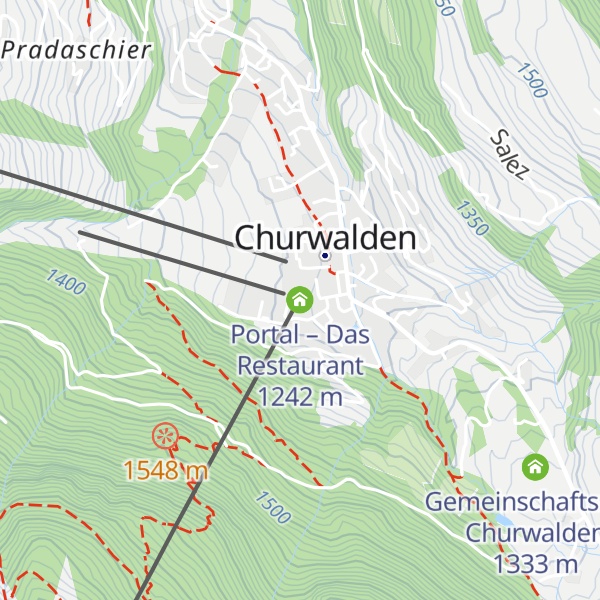 Map of Portal – Das Restaurant