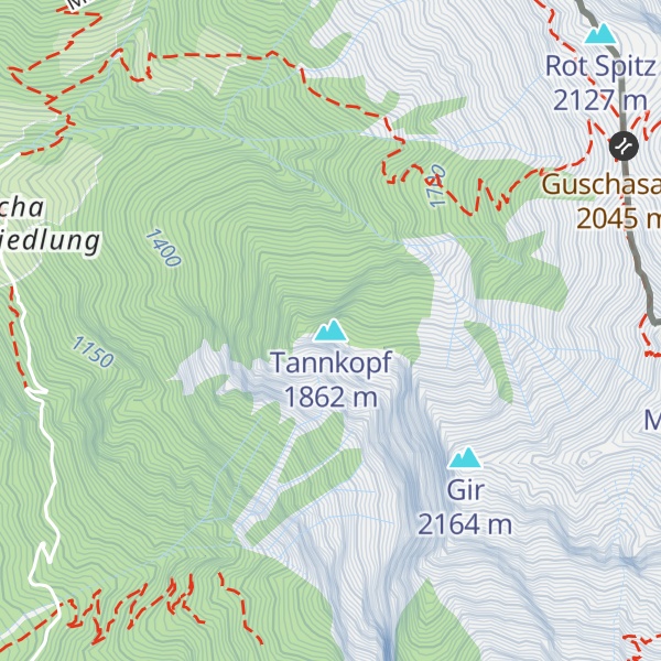Map of Tannkopf