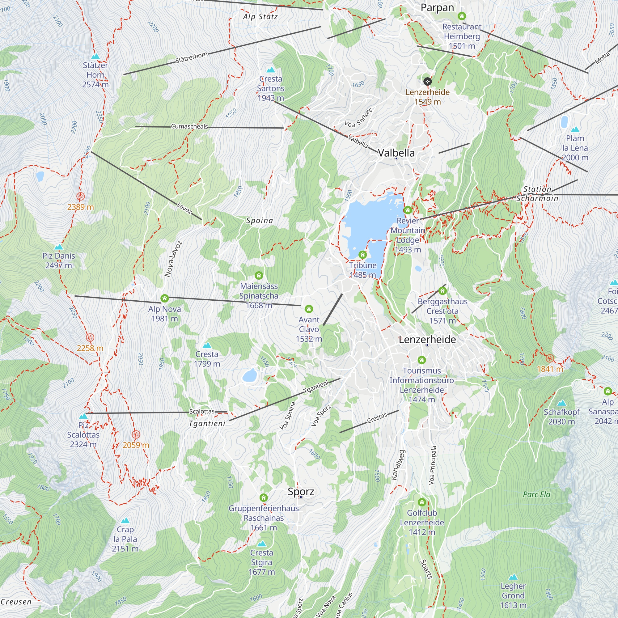 Avant Clavo map
