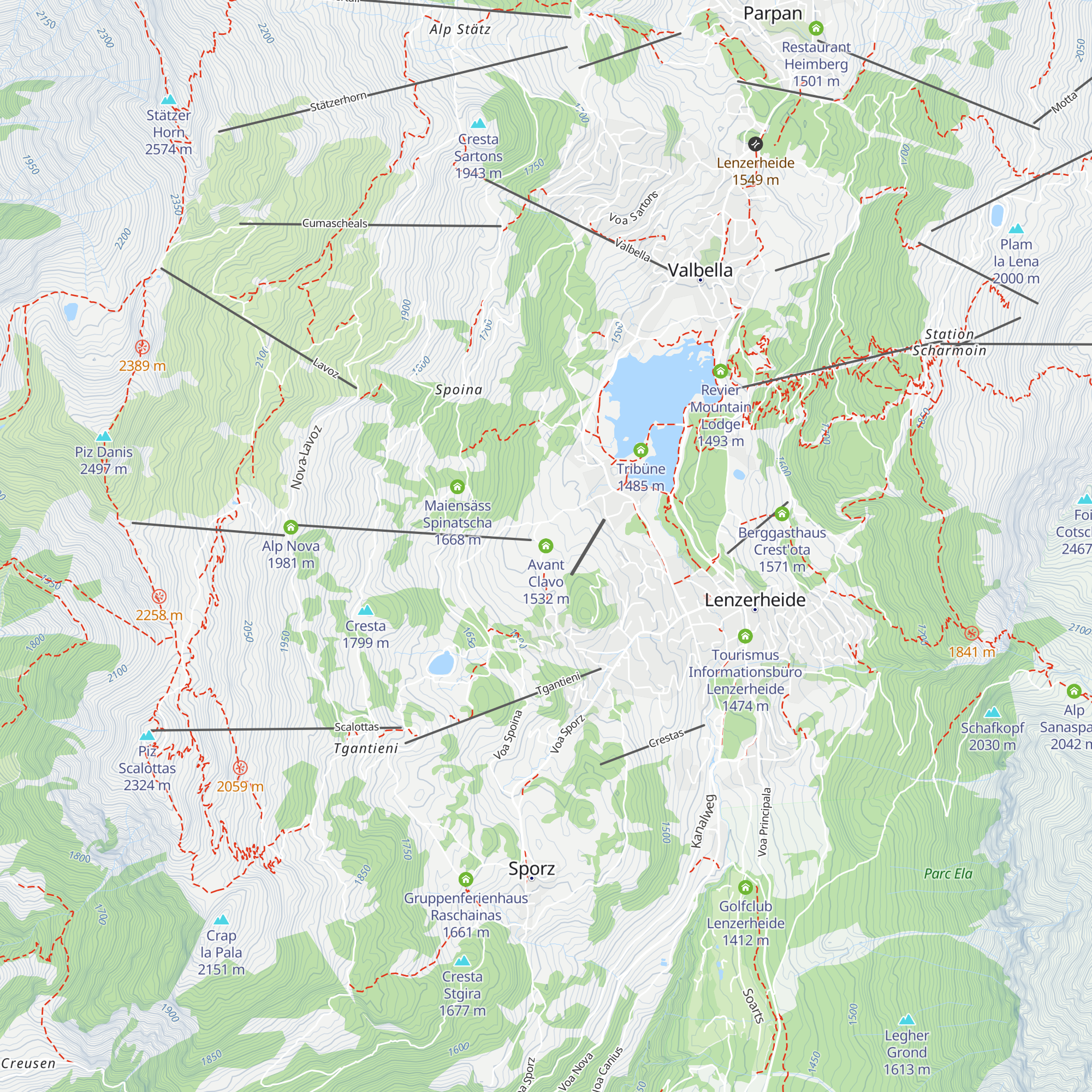 Avant Clavo map