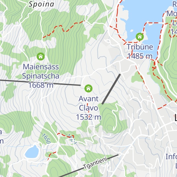 Map of Avant Clavo