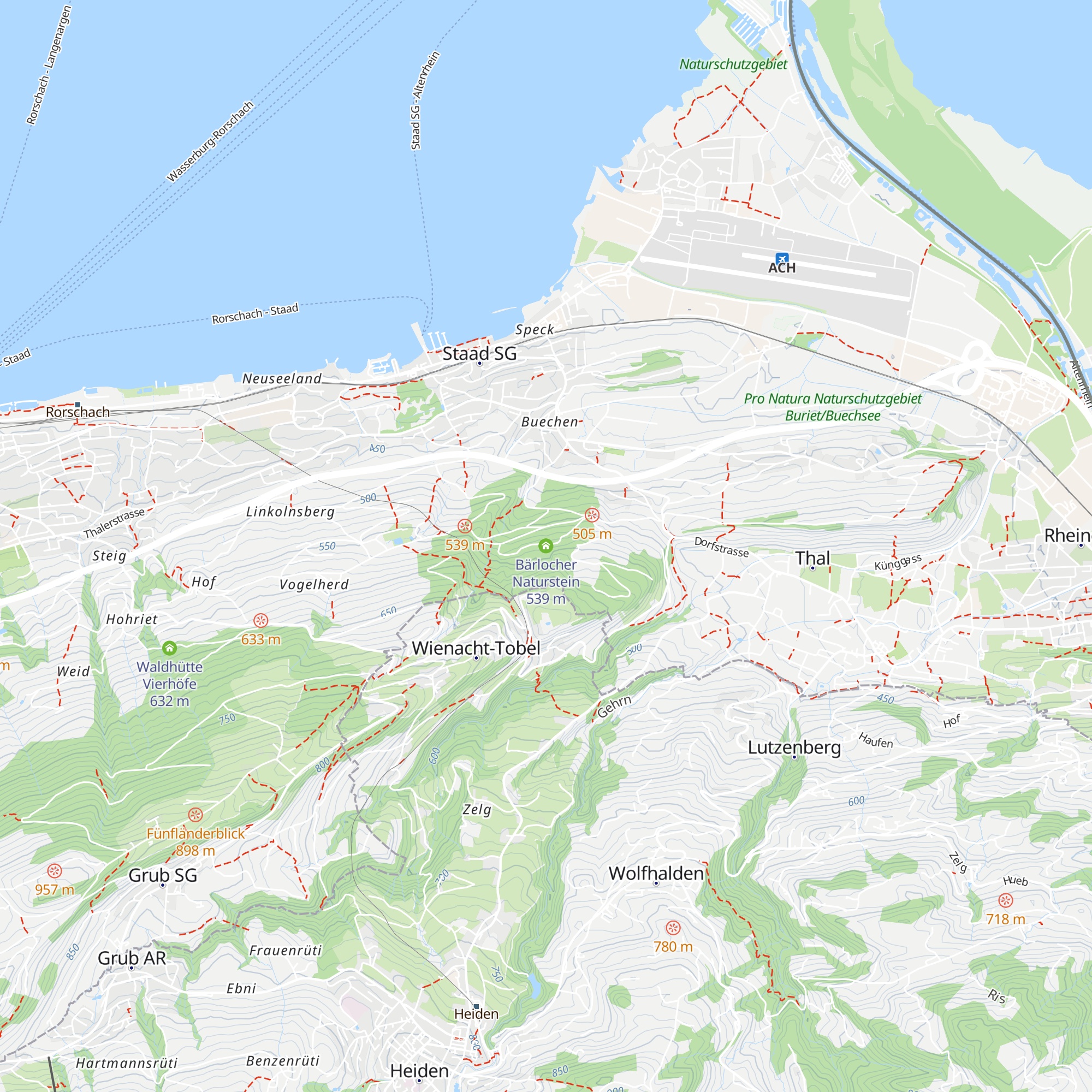 Bärlocher Naturstein map