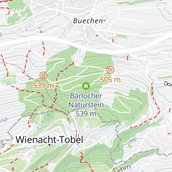 Map of Bärlocher Naturstein