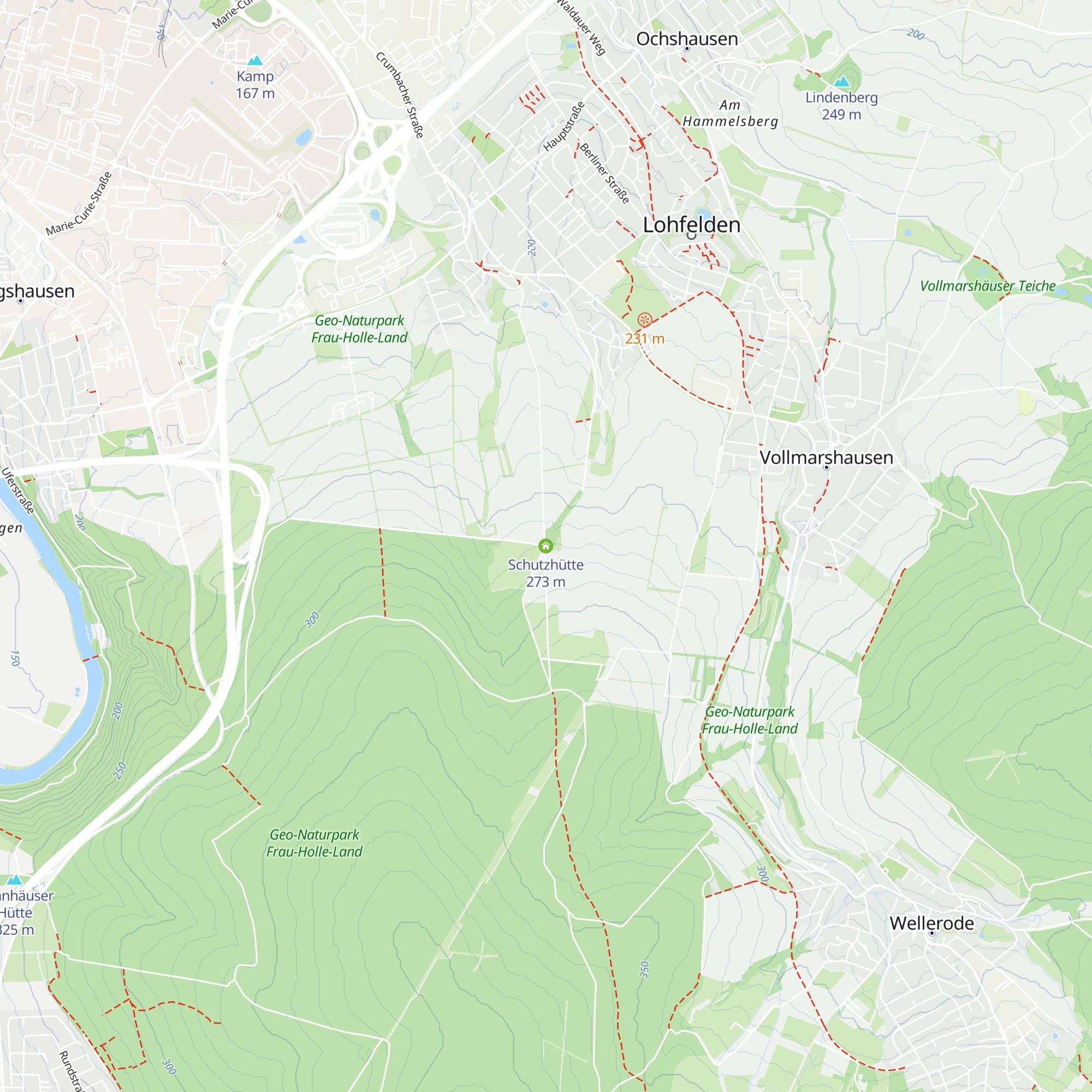 Schutzhütte map