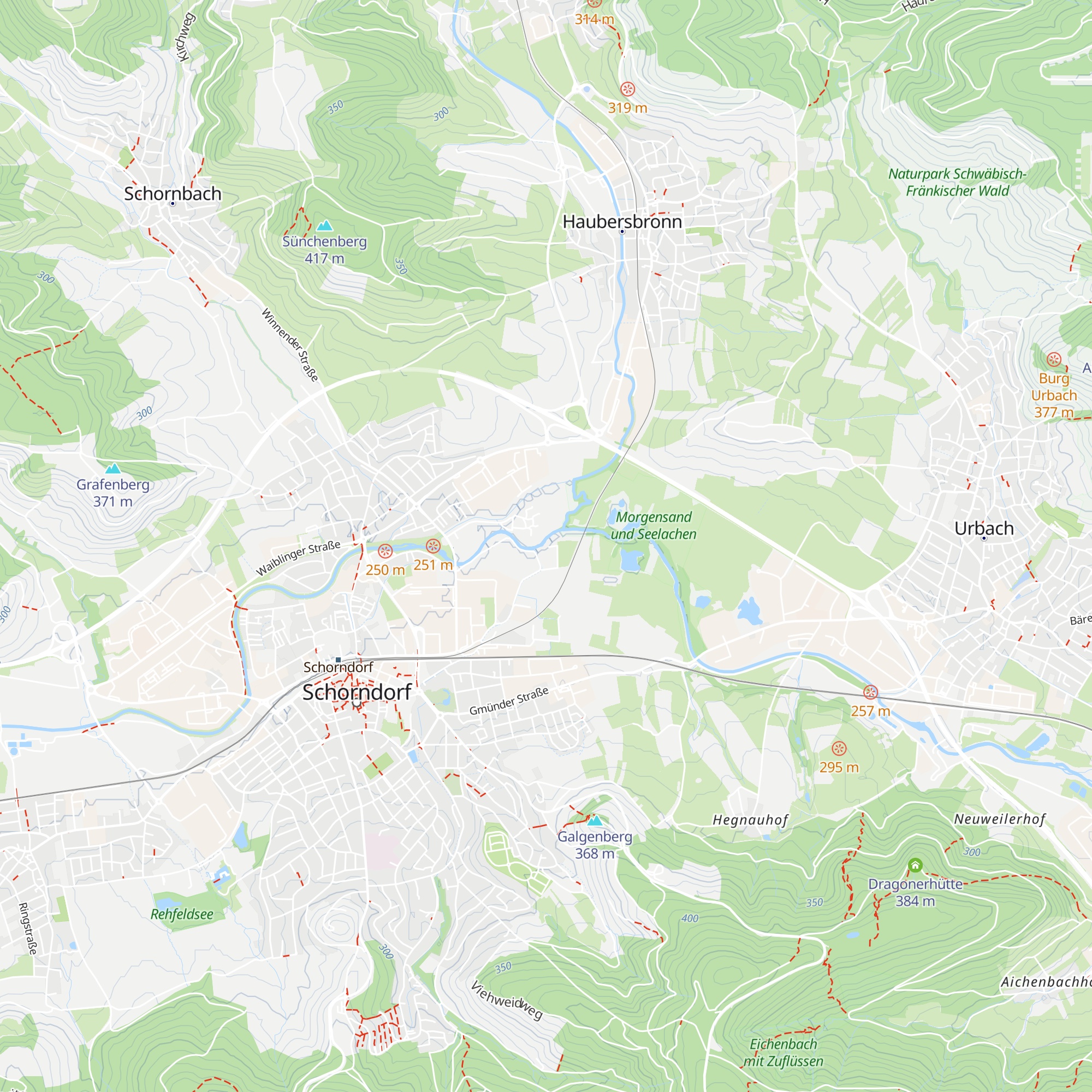 CVJM Hütte map