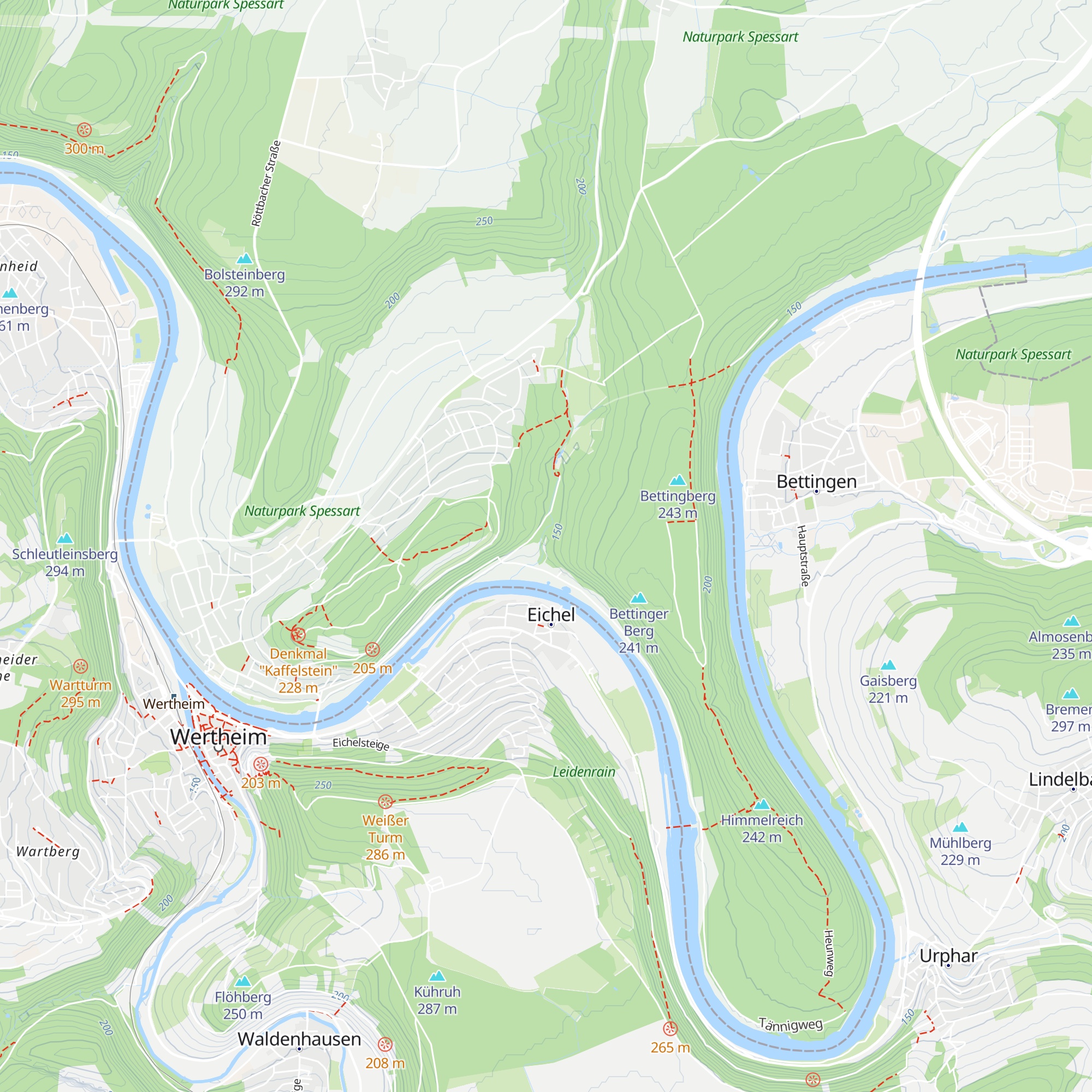 Ernst Josef Pschorn-Hütte map