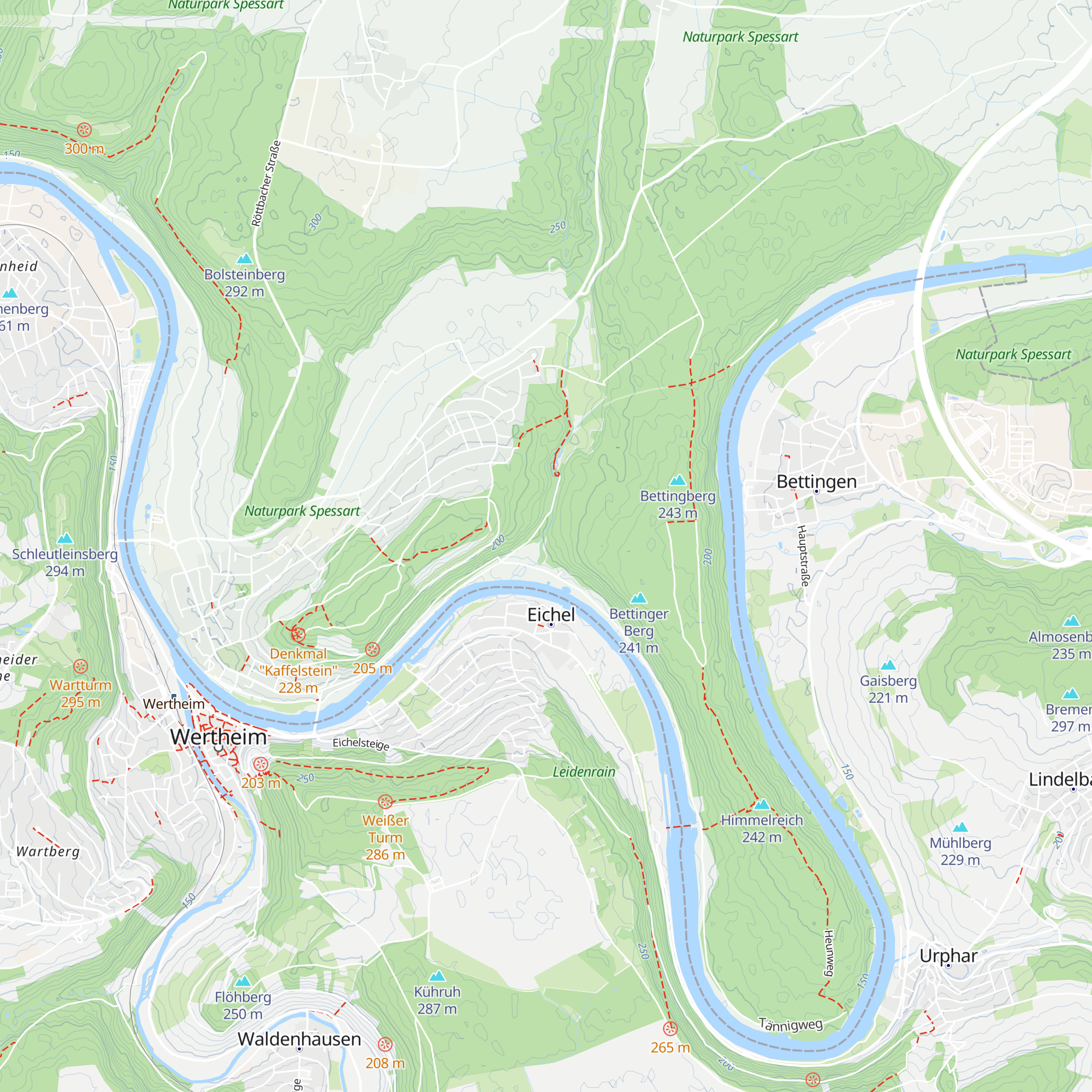 Ernst Josef Pschorn-Hütte map