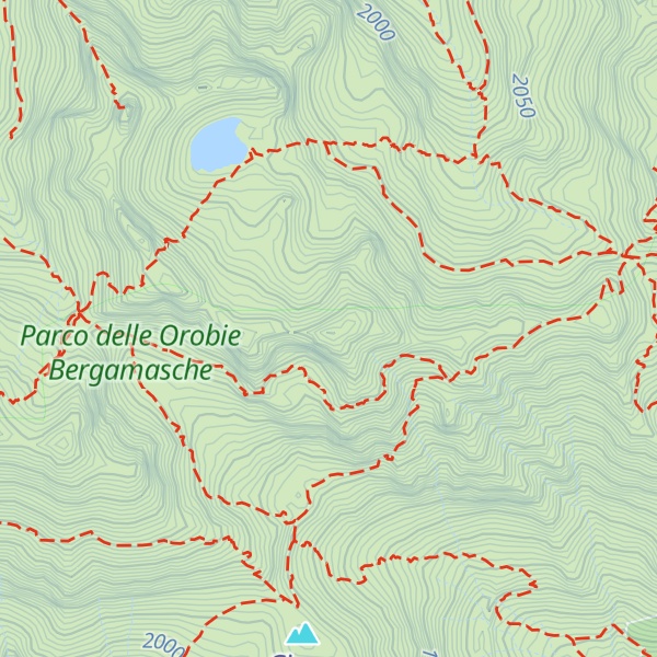 Map of Monte Giarolo