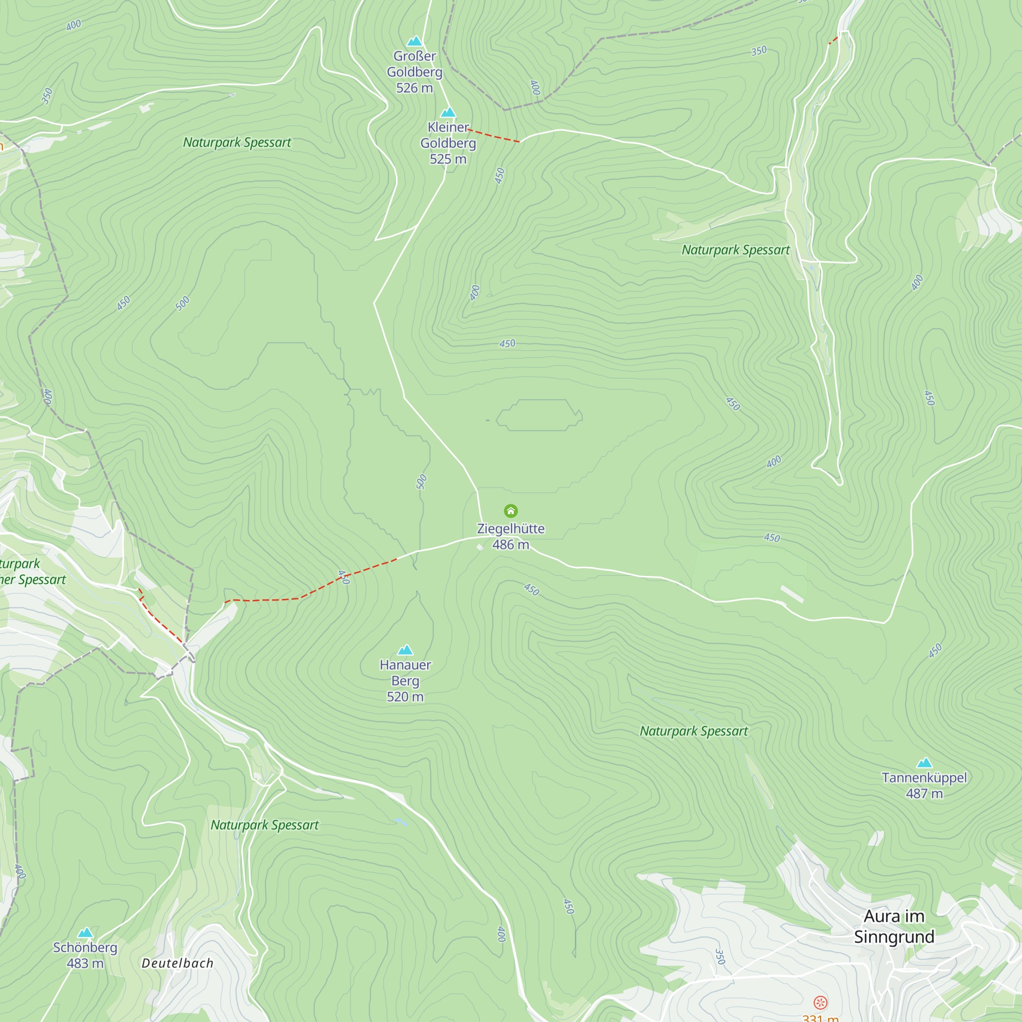 Ziegelhütte map