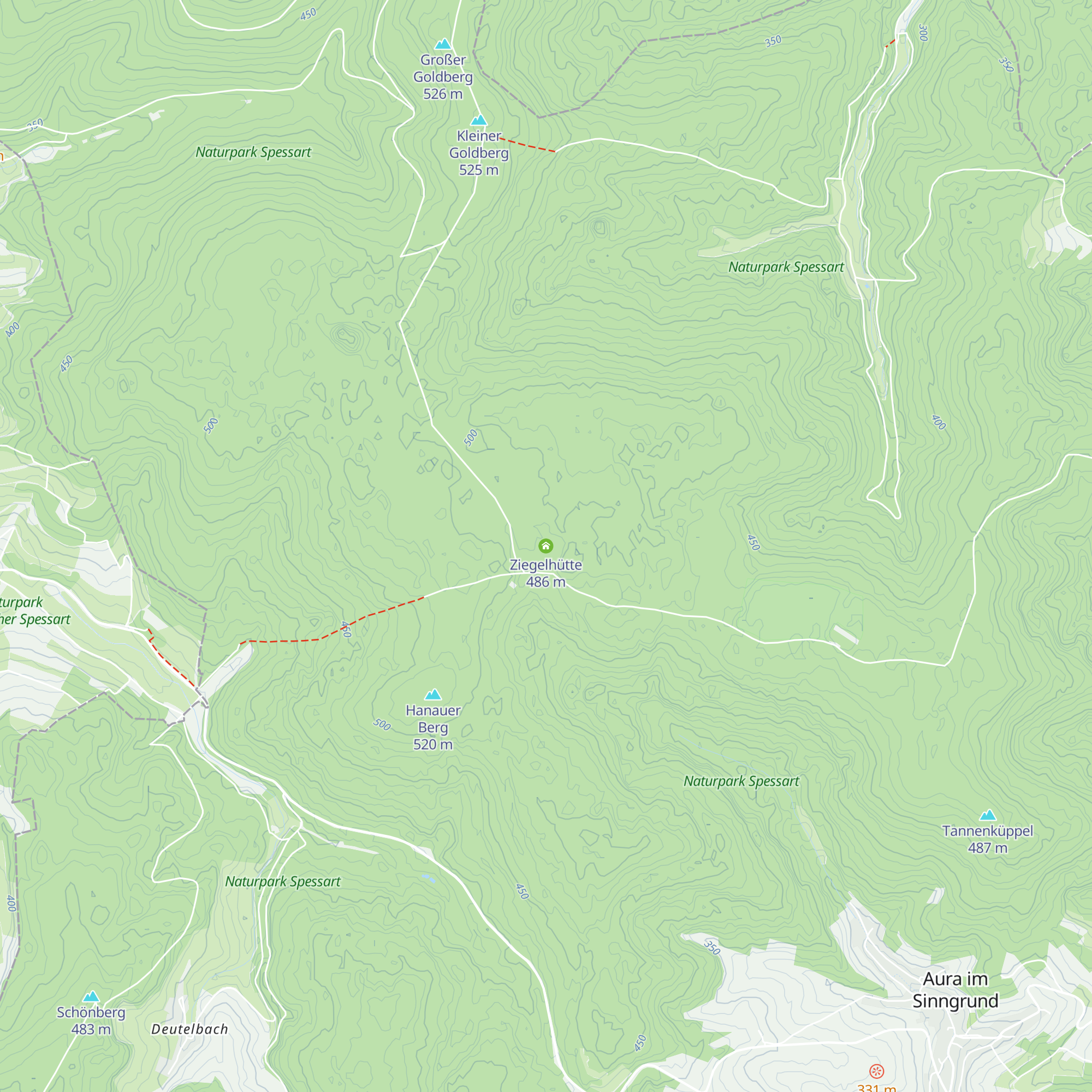 Ziegelhütte map
