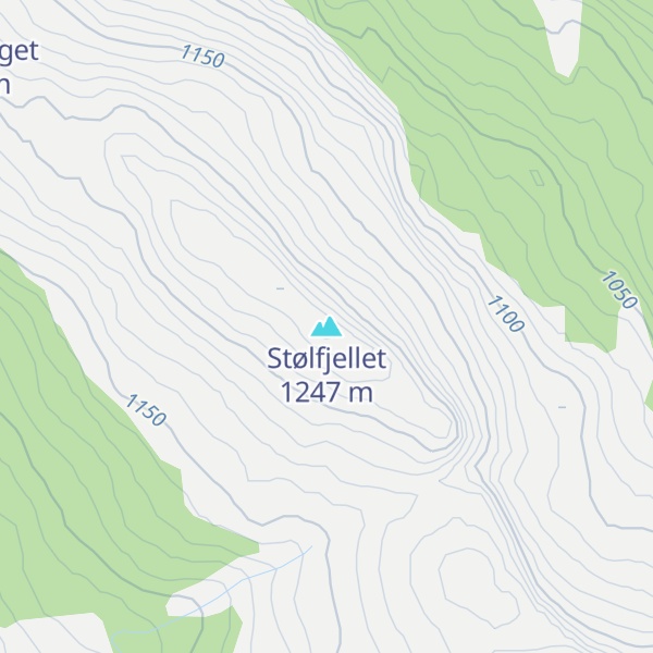 Map of Stølfjellet
