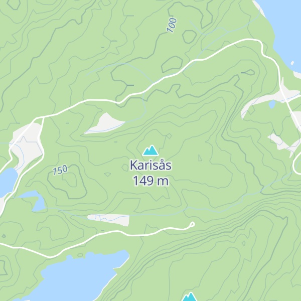 Map of Karisås