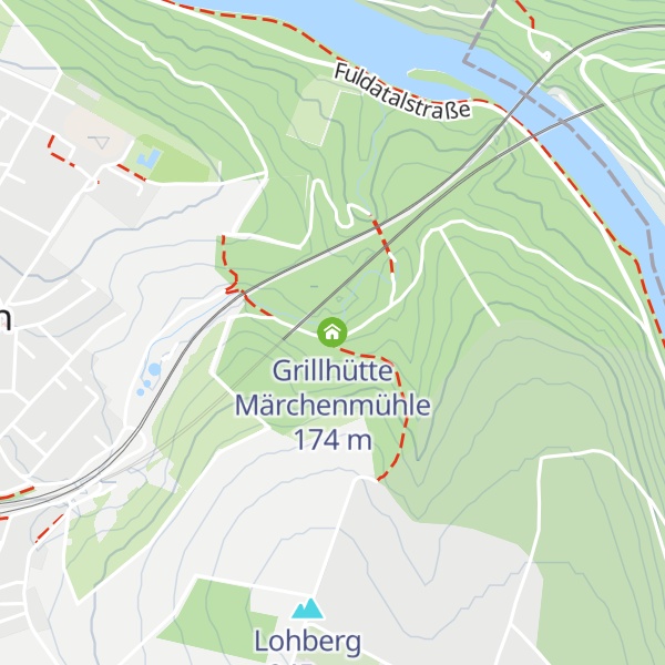 Map of Grillhütte Märchenmühle