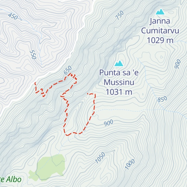 Map of Cuile Sa' E Messinu
