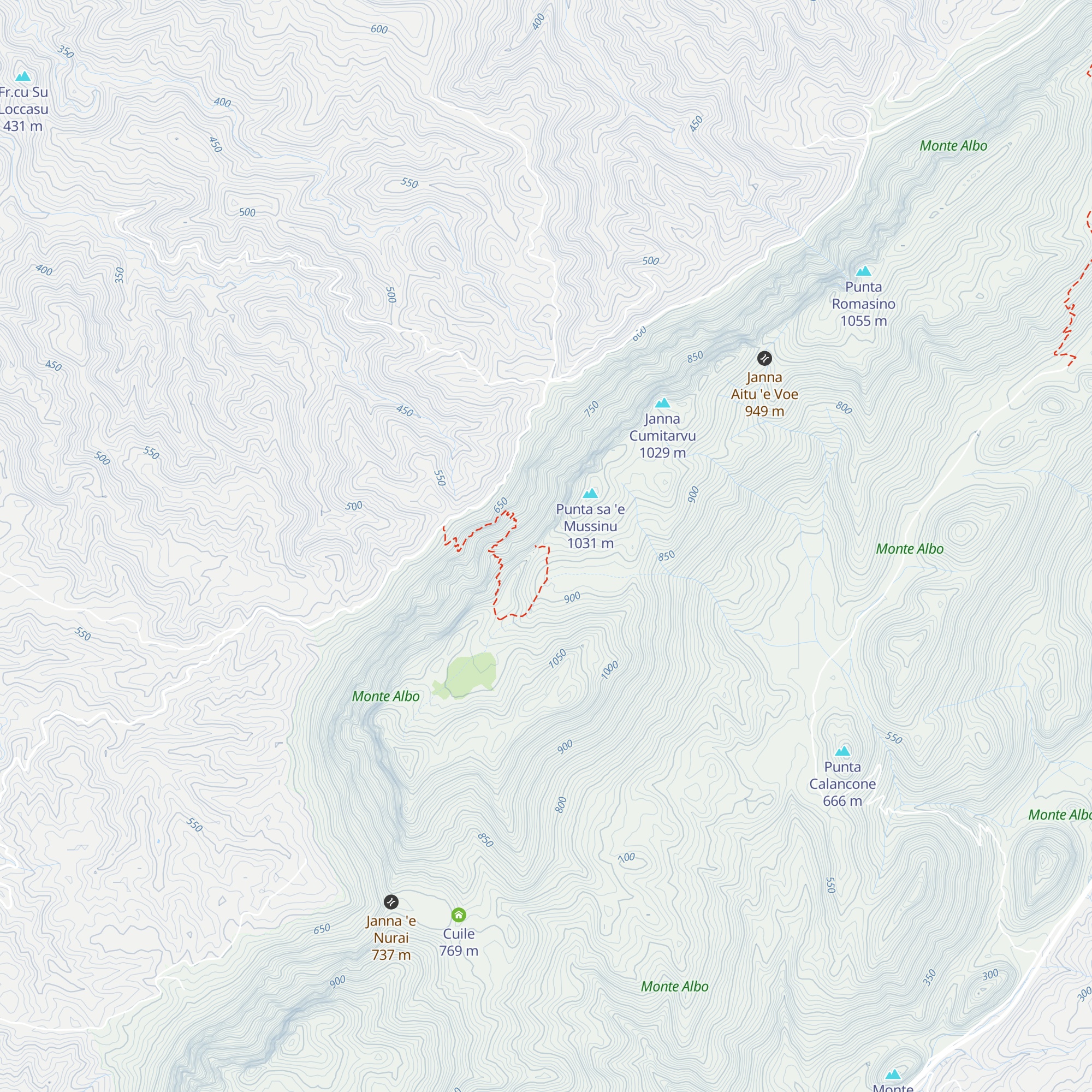 Cuile Sa' E Messinu map