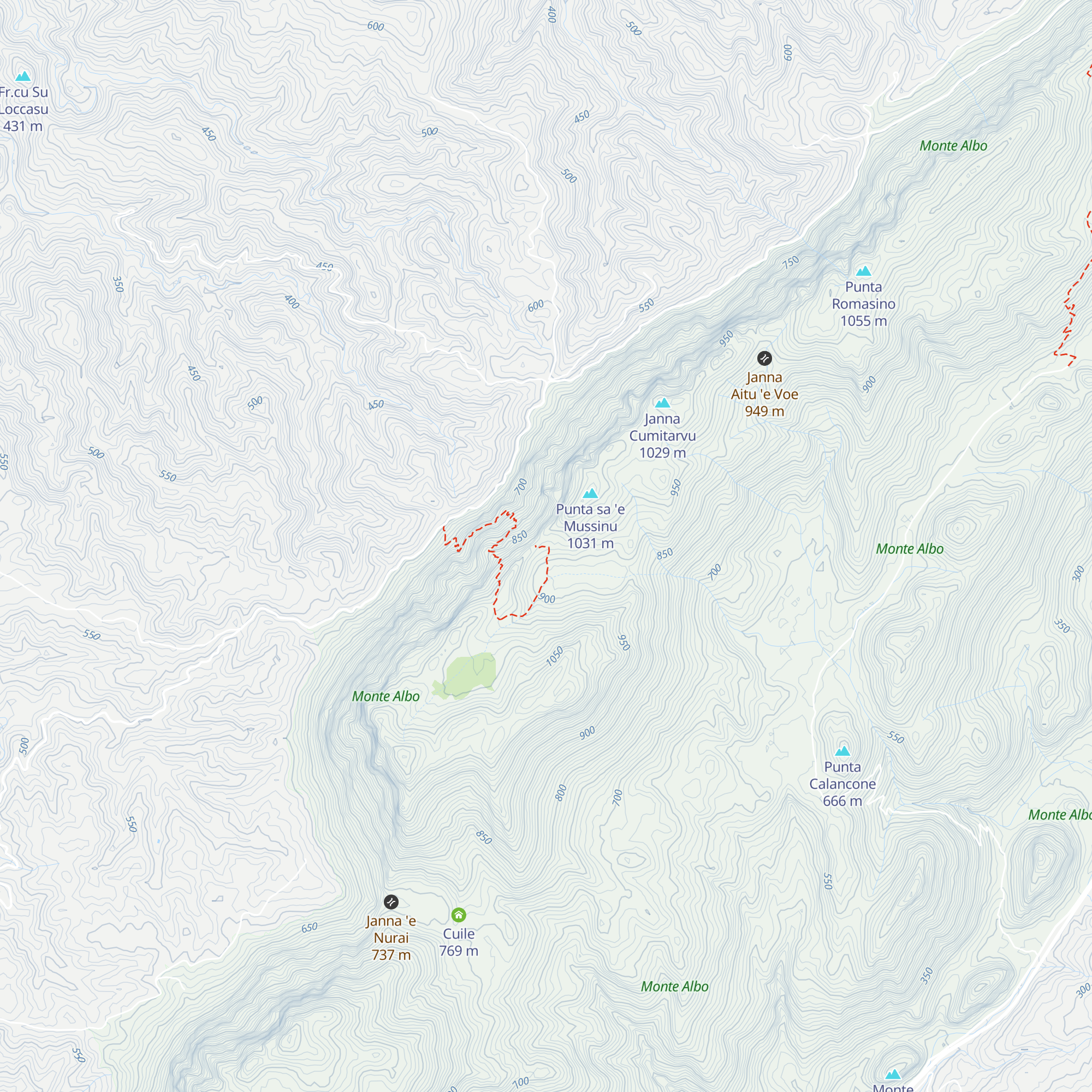 Cuile Sa' E Messinu map