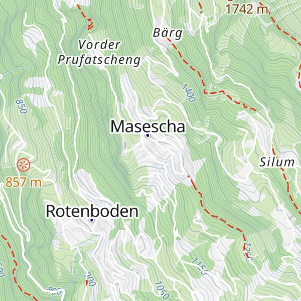 Map of Berggasthaus Masescha