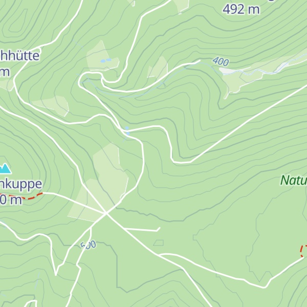 Map of F. Hühnerbein-Hütte