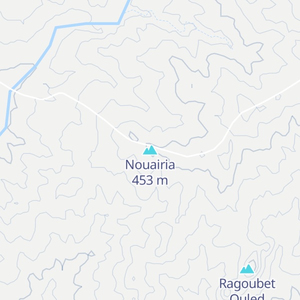 Map of Nouairia
