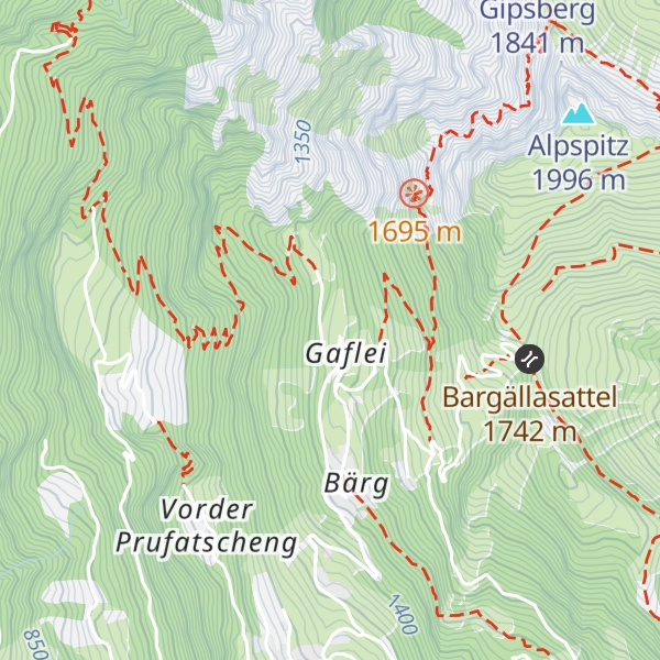 Map of Clinicum Alpinum
