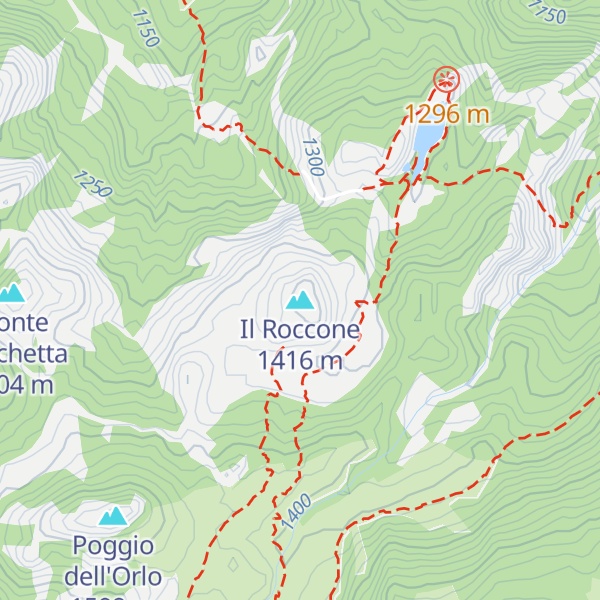 Map of Il Roccone