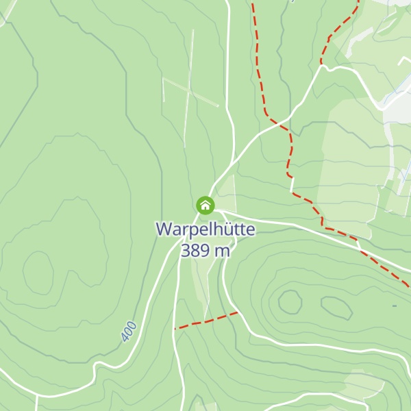 Map of Warpelhütte