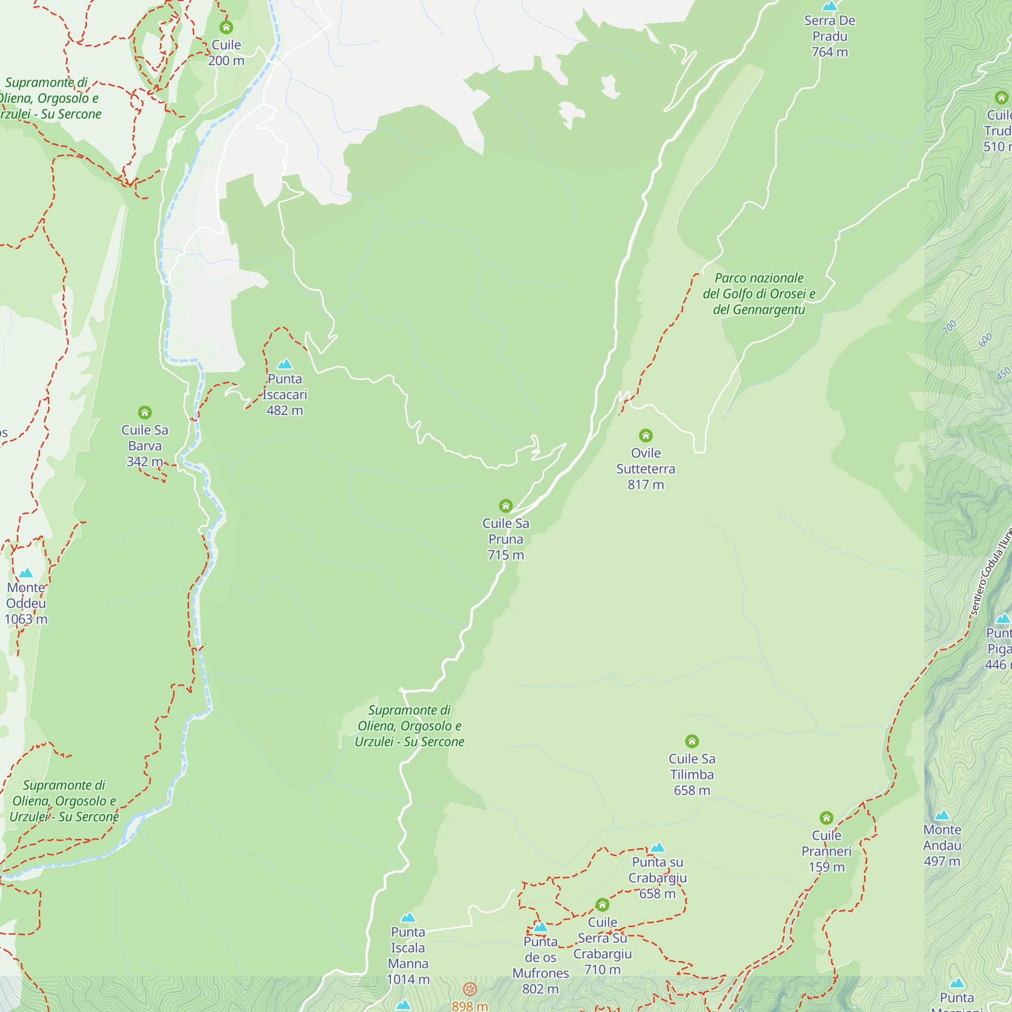 Cuile Sa Pruna map