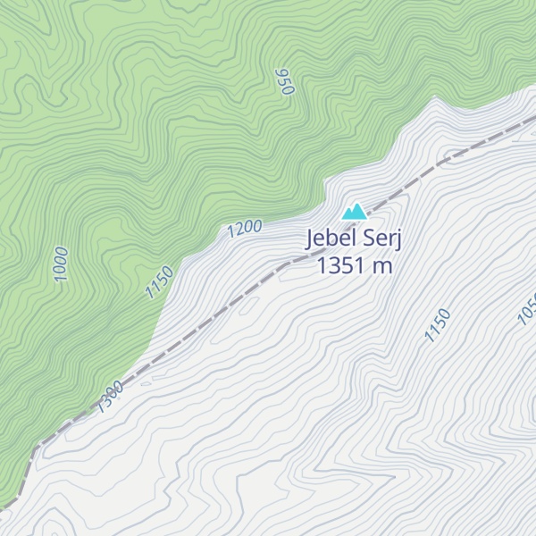 Map of Kef el Keecheb