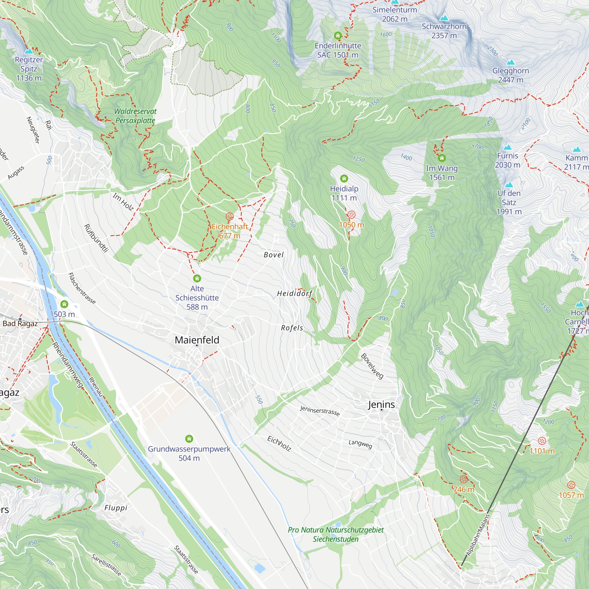 Dorfladen Ticket Shop map