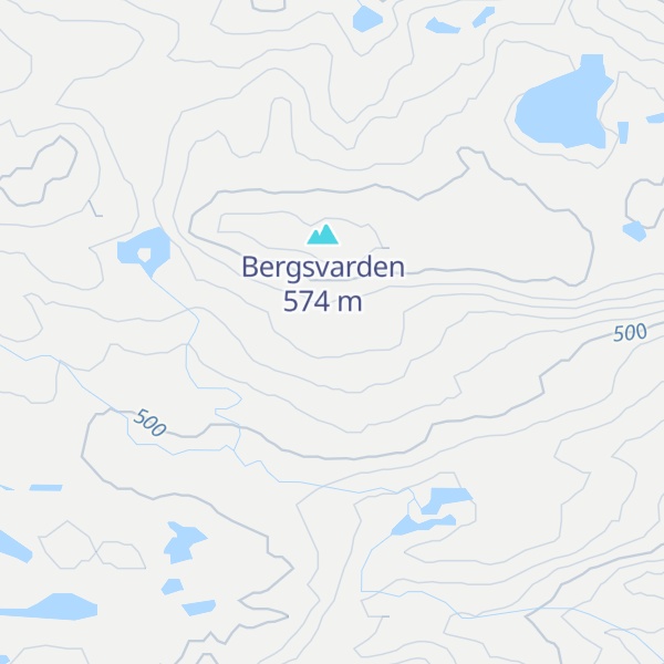Map of Grønlia
